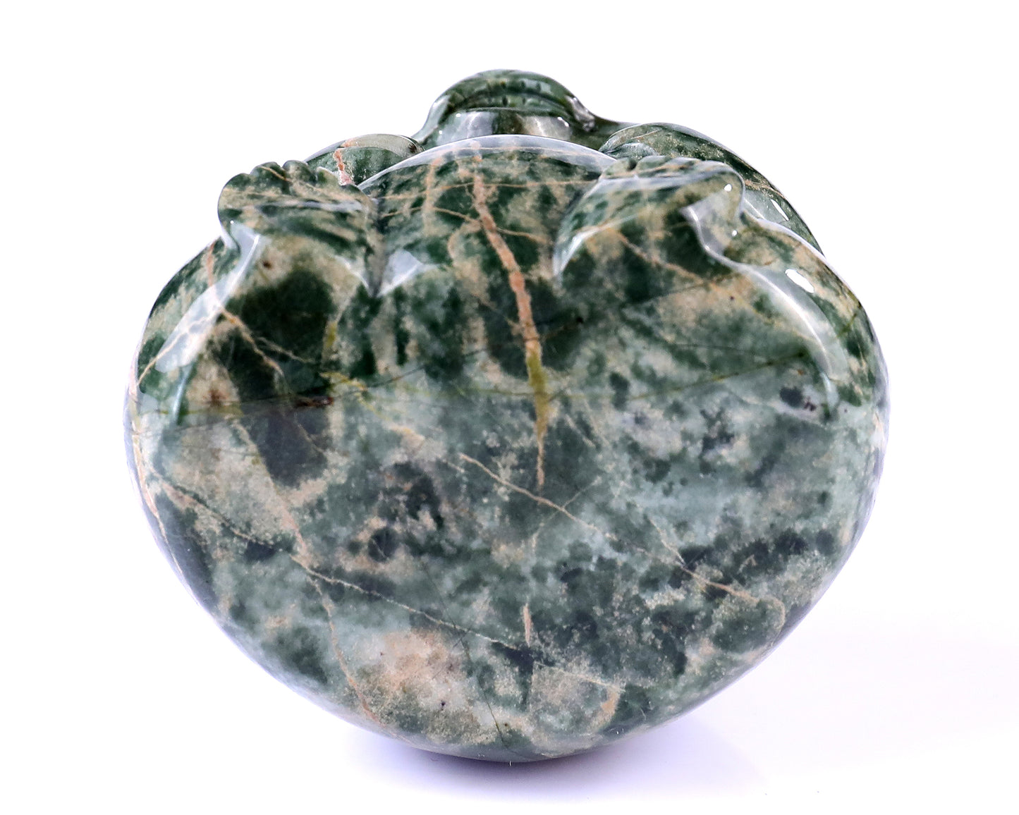 2.8" Jiulong Jade Hand Carved Crystal Panda Sculpture Crystallumi