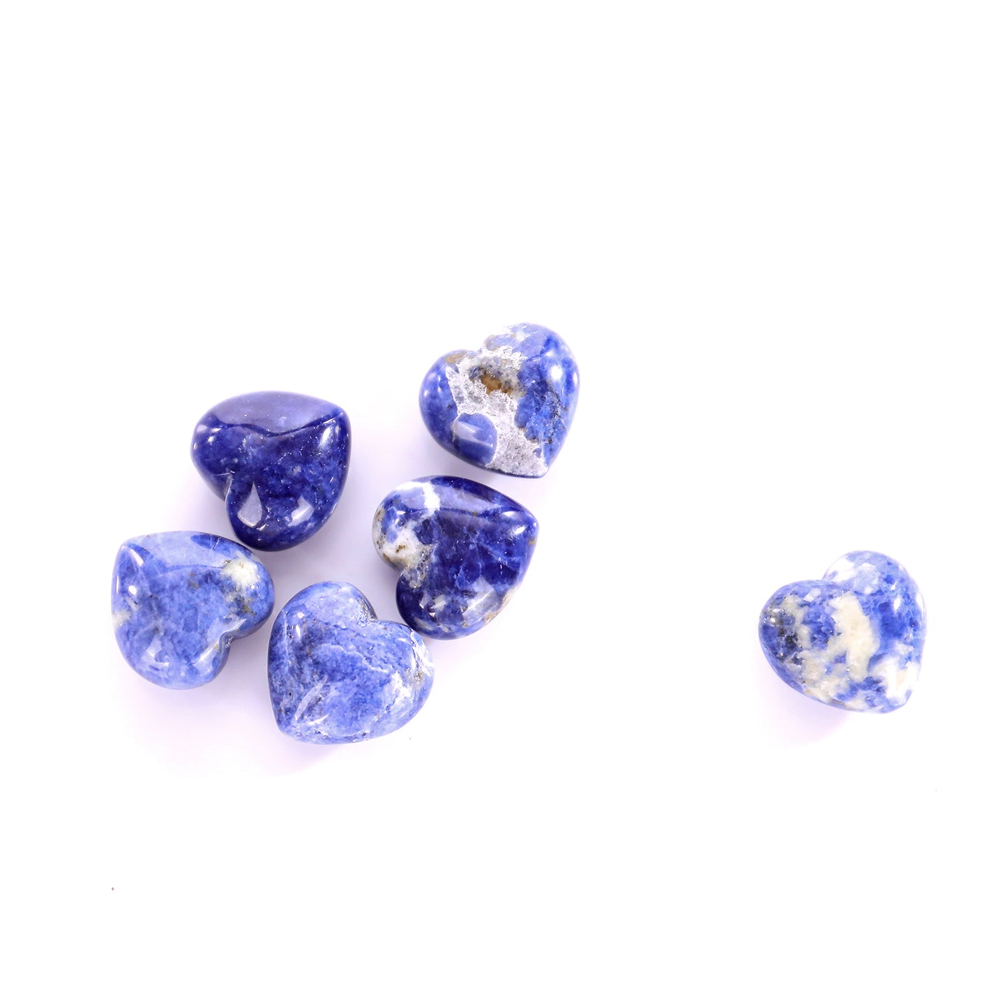 Natural Blue Aventurine Hand Carved Crystal Heart