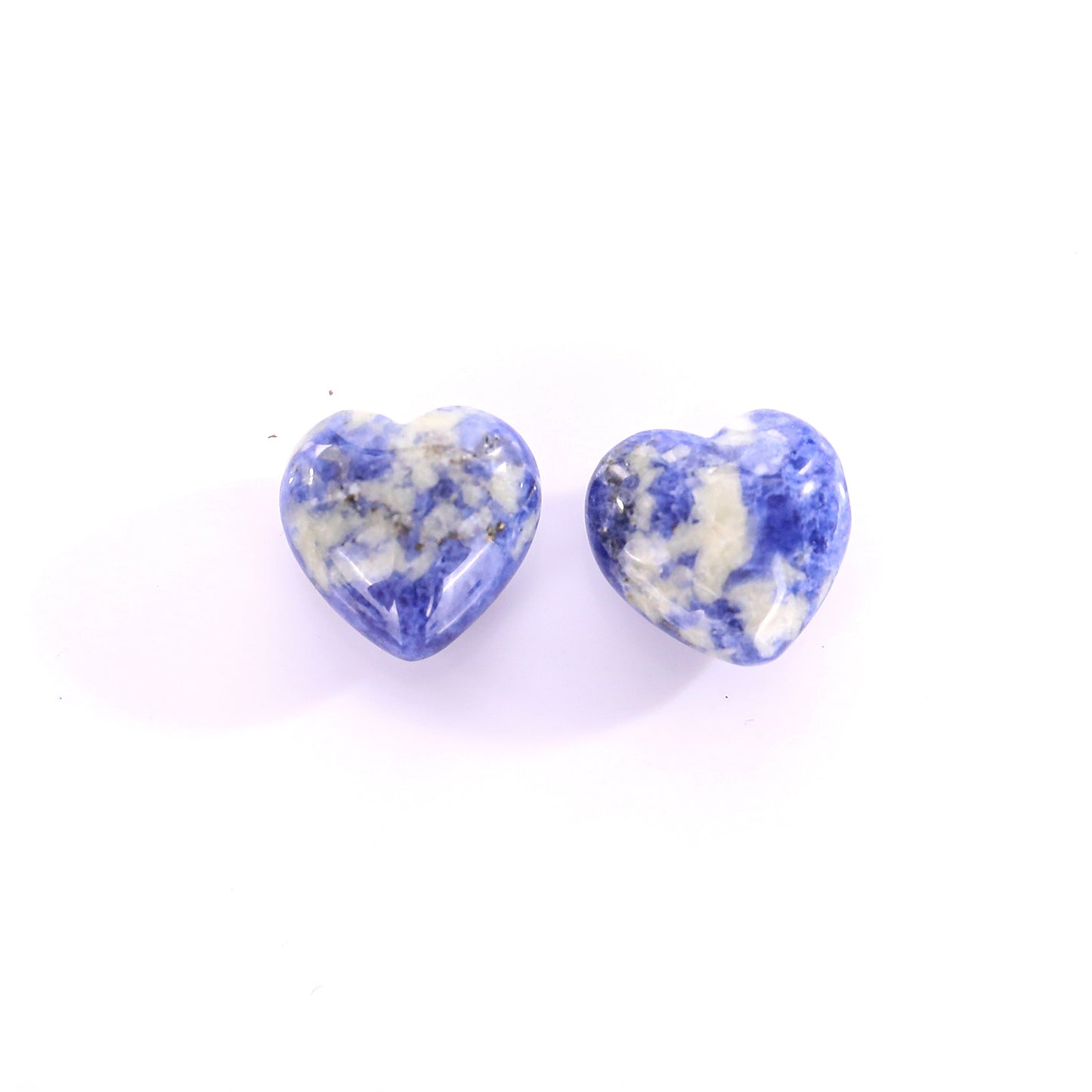Natural Blue Aventurine Hand Carved Crystal Heart