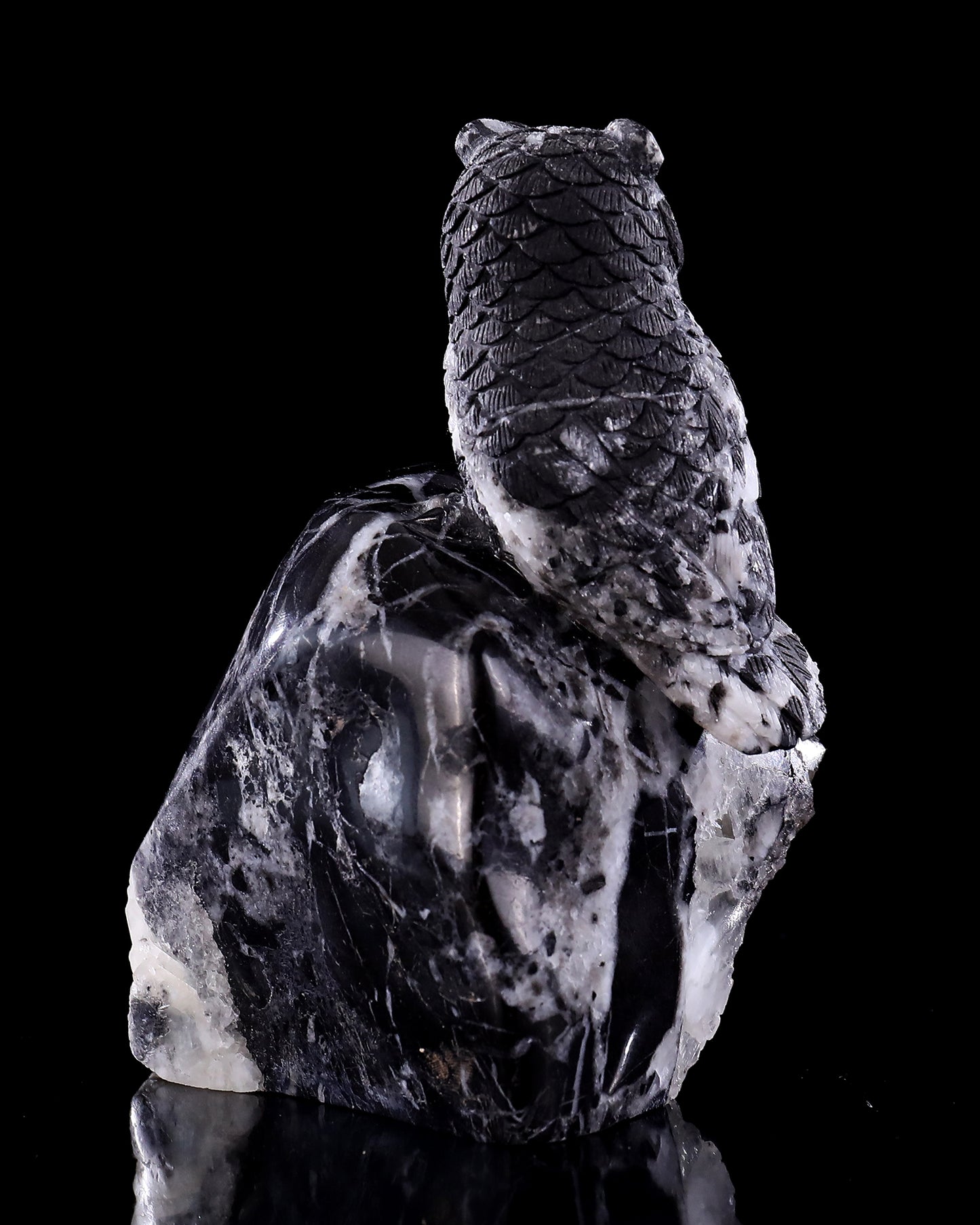 Natural Quartz Rock Druse Hand Carved Crystal Owl Sculpture Dedicated Link For Checkout