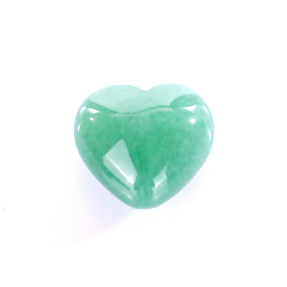 Natural Green Aventurine Hand Carved Crystal Heart