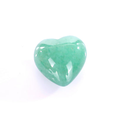 Natural Green Aventurine Hand Carved Crystal Heart