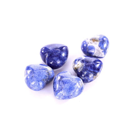 Natural Blue Aventurine Hand Carved Crystal Heart