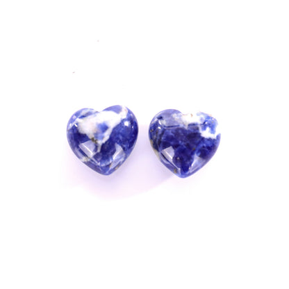 Natural Blue Aventurine Hand Carved Crystal Heart