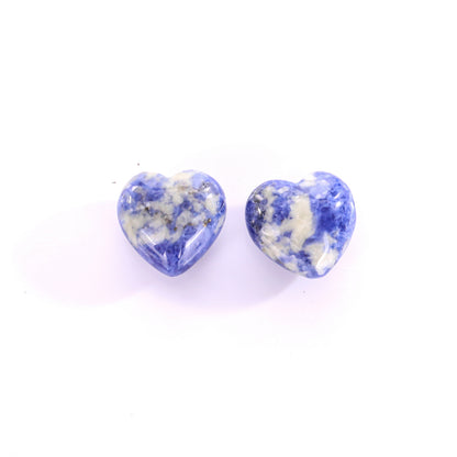 Natural Blue Aventurine Hand Carved Crystal Heart