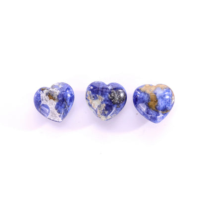 Natural Blue Aventurine Hand Carved Crystal Heart